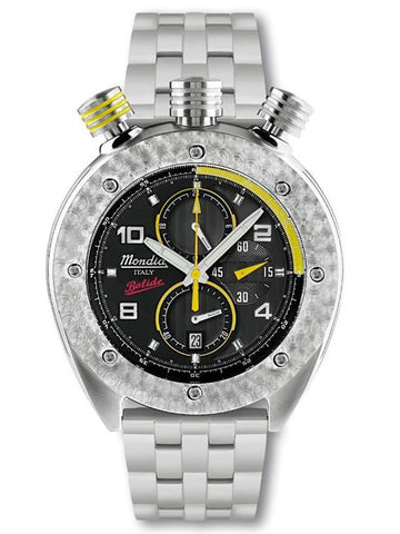 Mondia Bolide Sport Men's Chronograph Watch MI-769-SS-4BKYW-CM - Shop at Altivo.com