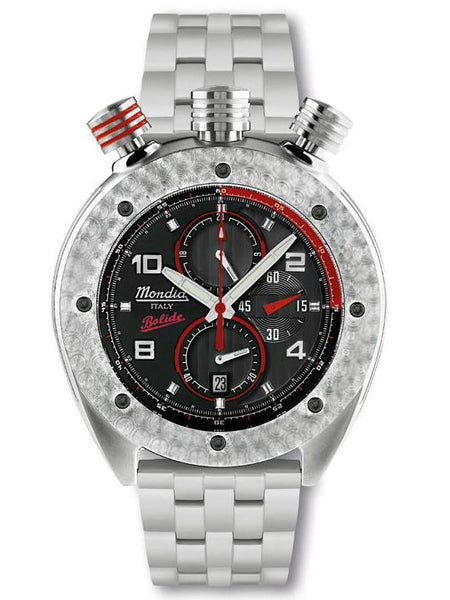 Mondia Bolide Sport Men's Watch Chronograph MI-769-SS-3BKRD-CM - Shop at Altivo.com