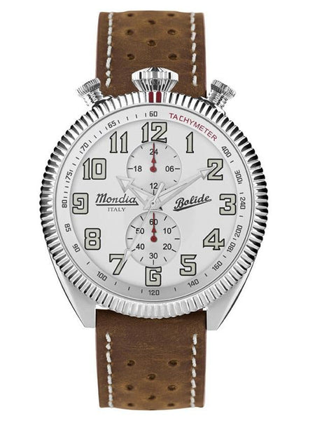 Mondia Bolide Vintage Men's Chronograph Watch MI-782-SS-01SL-CP - Shop at Altivo.com