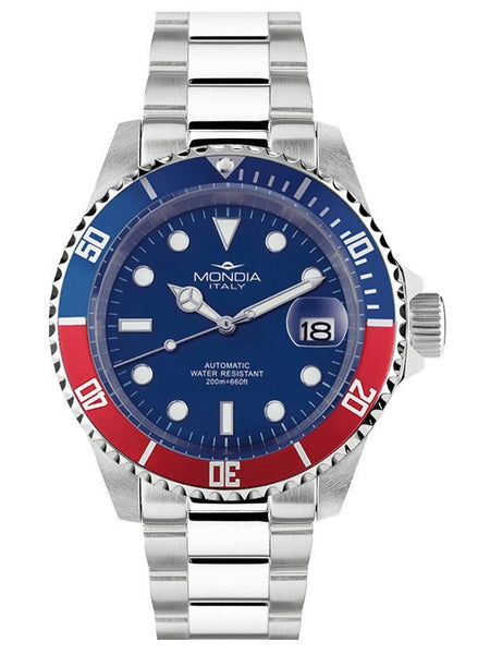Mondia Madison Automatic - Men's Watch - MI-786-SSBLRD-BL-OY - Shop at Altivo.com