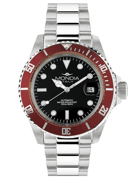 Mondia Madison Automatic - Men's Watch - MI-786-SSRD-BK-OY - Shop at Altivo.com