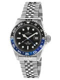 Mondia Madison GMT Men's Watch - MI-799-SSBLBK-BK-GB - Shop at Altivo.com