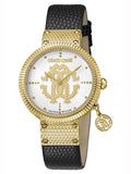 Roberto Cavalli DOTTED Leather Womens Gold Watch/Bracelet Set RV1L062L0026 - Shop at Altivo.com