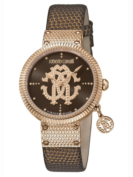 Roberto Cavalli Dotted Womens Rose Gold Watch/Bracelet Set RV1L062L0046 - Shop at Altivo.com
