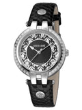 Roberto Cavalli PIZZO Black Leather Analog Women's Watch RV1L051L0026 - Shop at Altivo.com