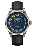 Sturmanskie ARCTIC RUSSIAN 24-Hour Black Leather Mens Watch 2431-6821347 - Shop at Altivo.com