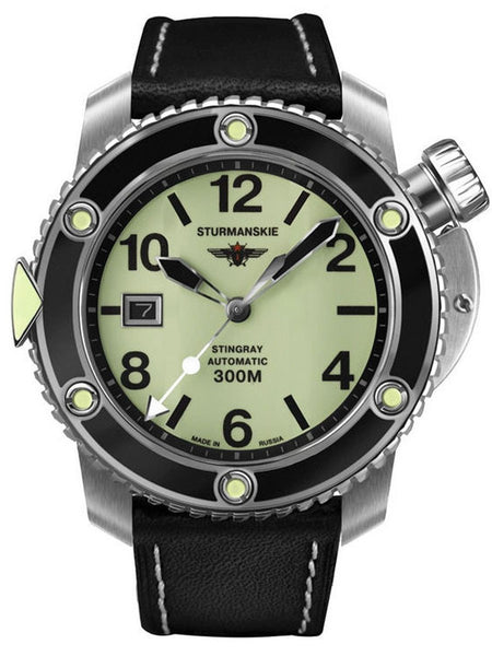 Sturmanskie OCEAN STINGRAY Pro Diver Green Black Watch NH35/1825897 - Shop at Altivo.com