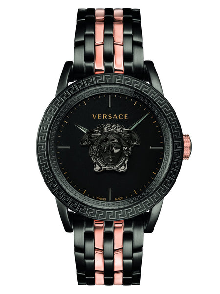 Versace PALAZZO EMPIRE 43mm Black/Gold Men's Watch VERD00618 - Shop at Altivo.com