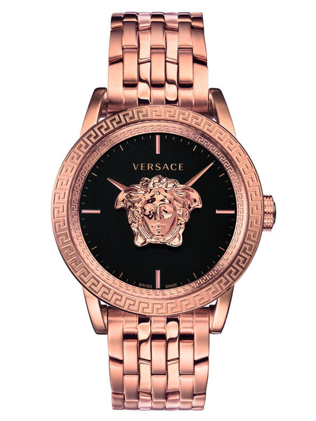 Versace PALAZZO EMPIRE 43mm Rose Gold Men's Watch VERD00718 - Shop at Altivo.com