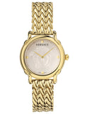Versace SAFETY PIN 34mm Gold / Ivory Dial Womens Watch VEPN520 - Shop at Altivo.com