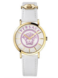 Versace V Essential - watch - Silver / White - VEK400321 - Shop at Altivo.com