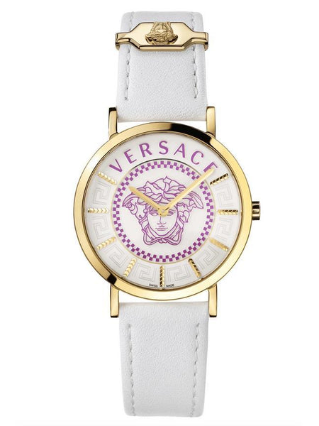 Versace V Essential - watch - Silver / White - VEK400321 - Shop at Altivo.com