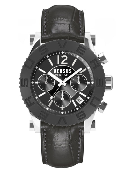 Versus Versace MADISON Mens 42mm Chrono Black Watch SOH070015 - Shop at Altivo.com