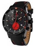 Vostok-Europe ANCHAR Black / Red Chronograph Mens Diving Watch 6S30-5104244 - Shop at Altivo.com