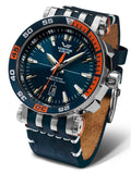Vostok-Europe ENERGIA 2 Men's Blue Orange Diver Watch NH35-575A279 - Shop at Altivo.com