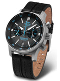 Vostok-Europe Expedition North Pole-1 Black Leather Watch VK64/592A561 - Shop at Altivo.com