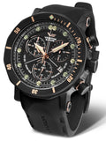 Vostok-Europe LUNOKHOD 2 GRAND CHRONO Mens Black Gold Watch 6S30/6203211 - Shop at Altivo.com