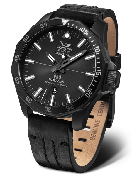 Vostok-Europe Rocket N1 Black Automatic Mens Watch NH35A-225C617 - Shop at Altivo.com
