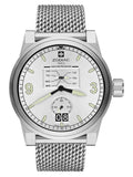 Zodiac ZMX-04 Limited Edition Mens Aviator White Silver Watch ZO8565 - Shop at Altivo.com