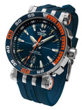 Vostok-Europe ENERGIA 2 Men's Blue Orange Diver Watch NH35-575A279 - Shop at Altivo.com